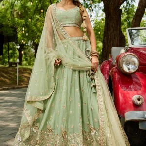 Emerald Bliss Lehenga